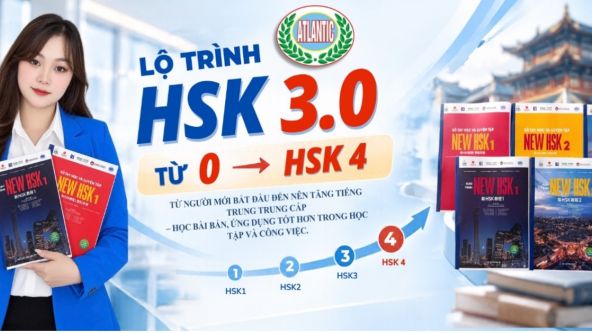 LỘ TRÌNH TỪ 0 ĐẾN HSK 4
